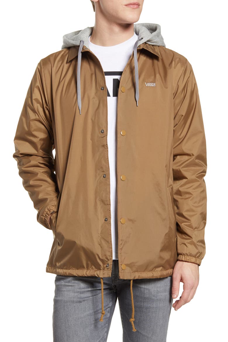 Riley Hooded Jacket, Main, color, DIRT