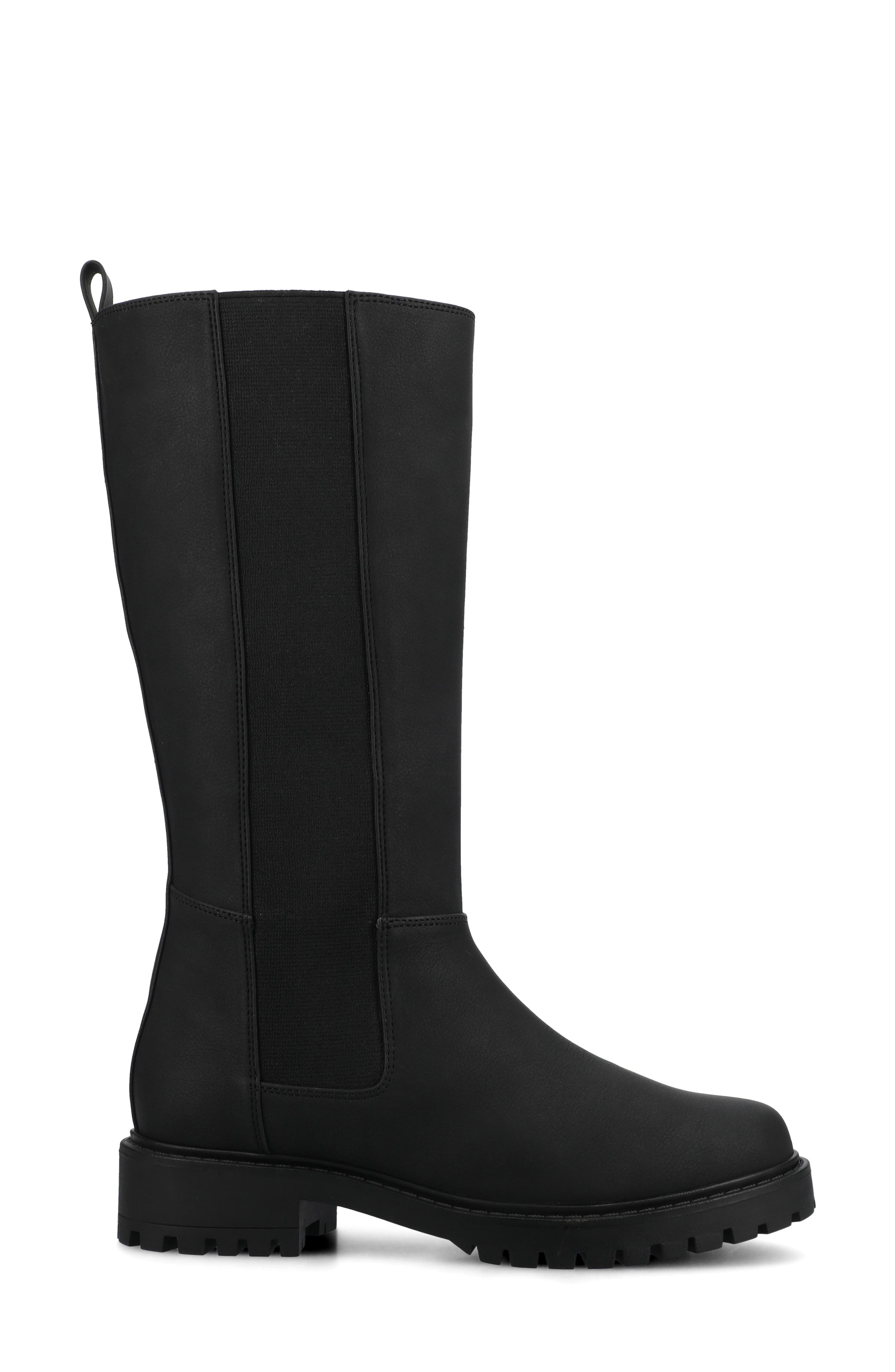 Journee Collection Brandi Knee High Boot, Alternate, color, Vintage Black