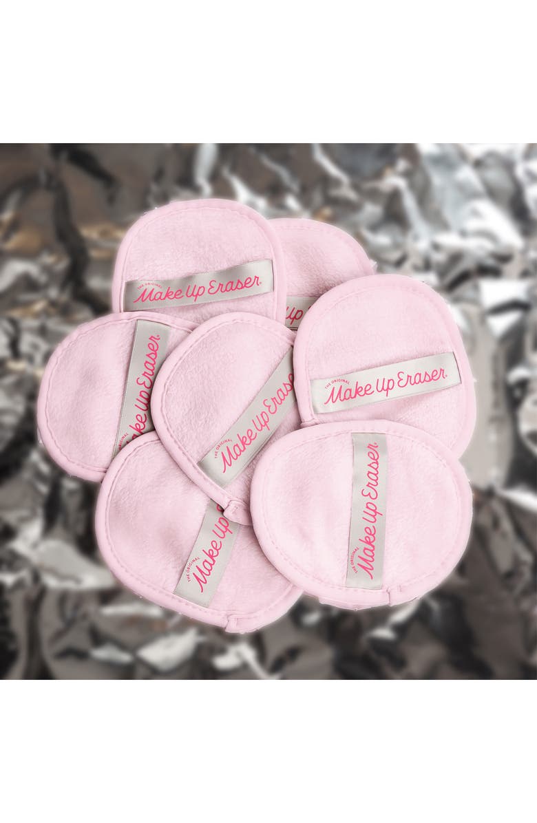 The Original MakeUp Eraser 7-Day Silver Infused MakeUp Eraser Set with Laundry Bag, Alternate, color, Silver Infused