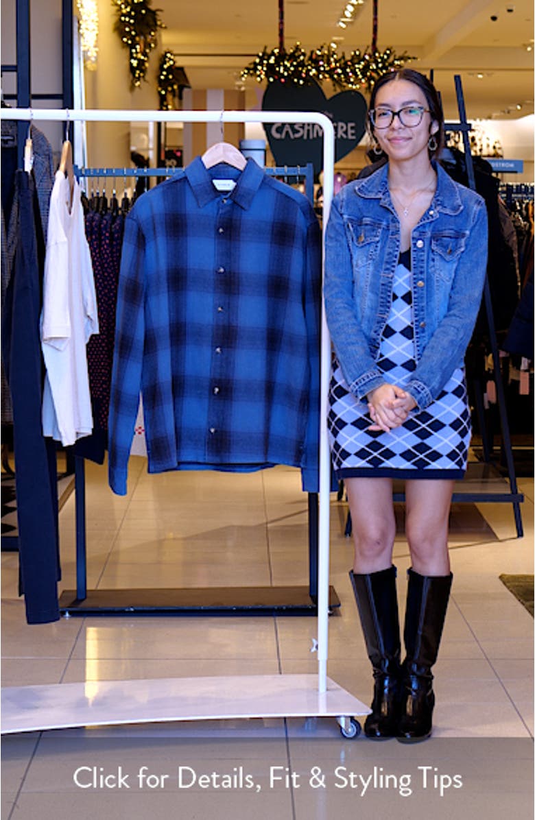 Relaxed Plaid Shirt, sales video thumbnail