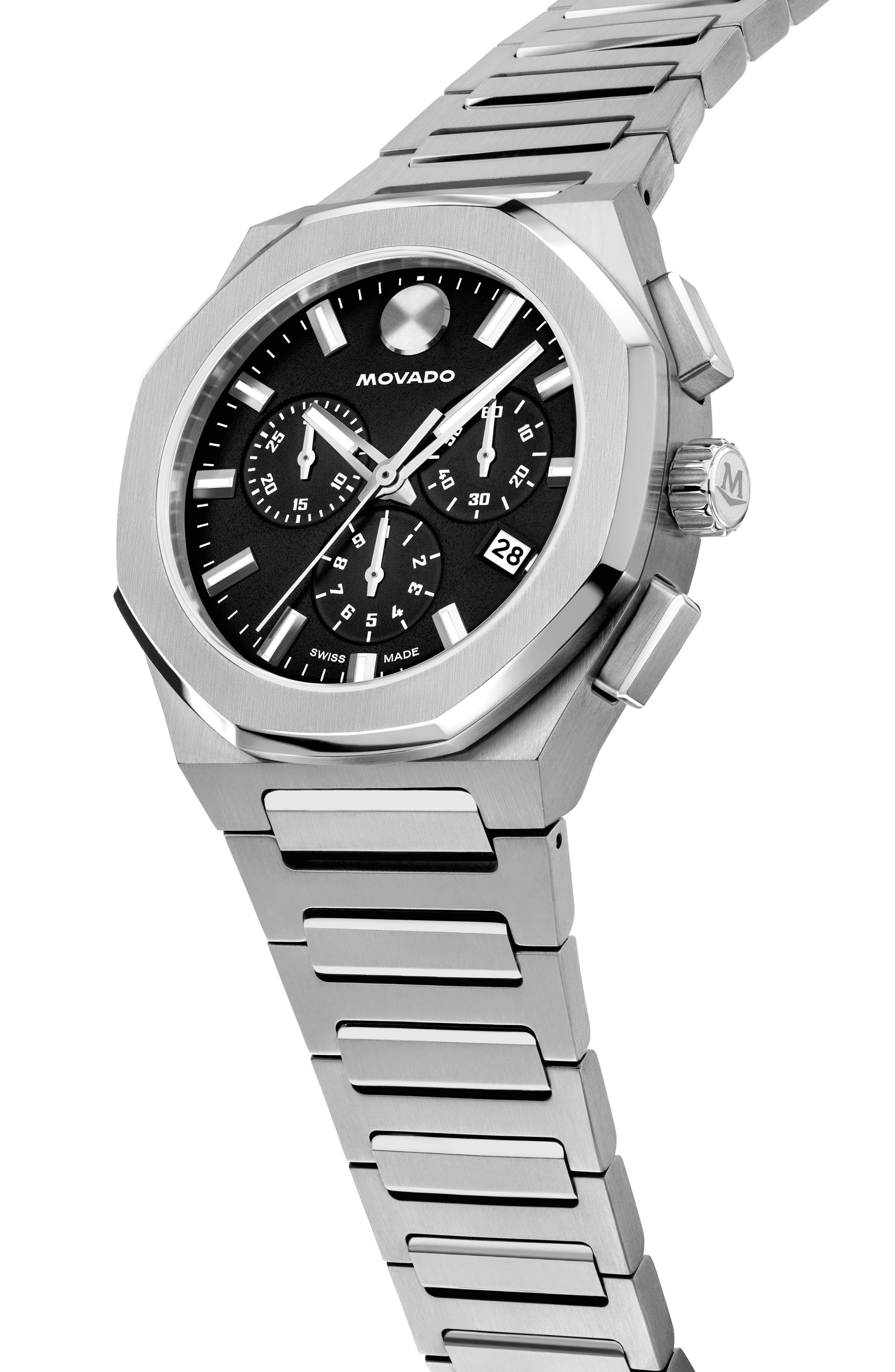 Movado Centurion Chronograph Bracelet Watch, 40mm (Men) | Nordstrom