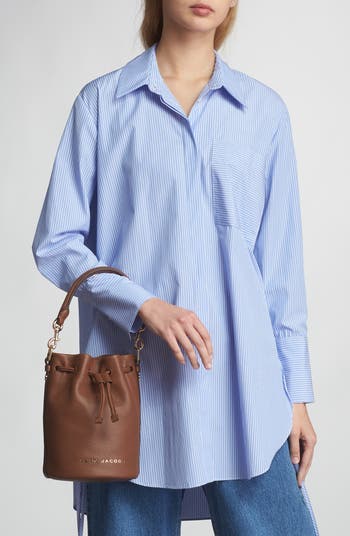 Leather Bucket Bag