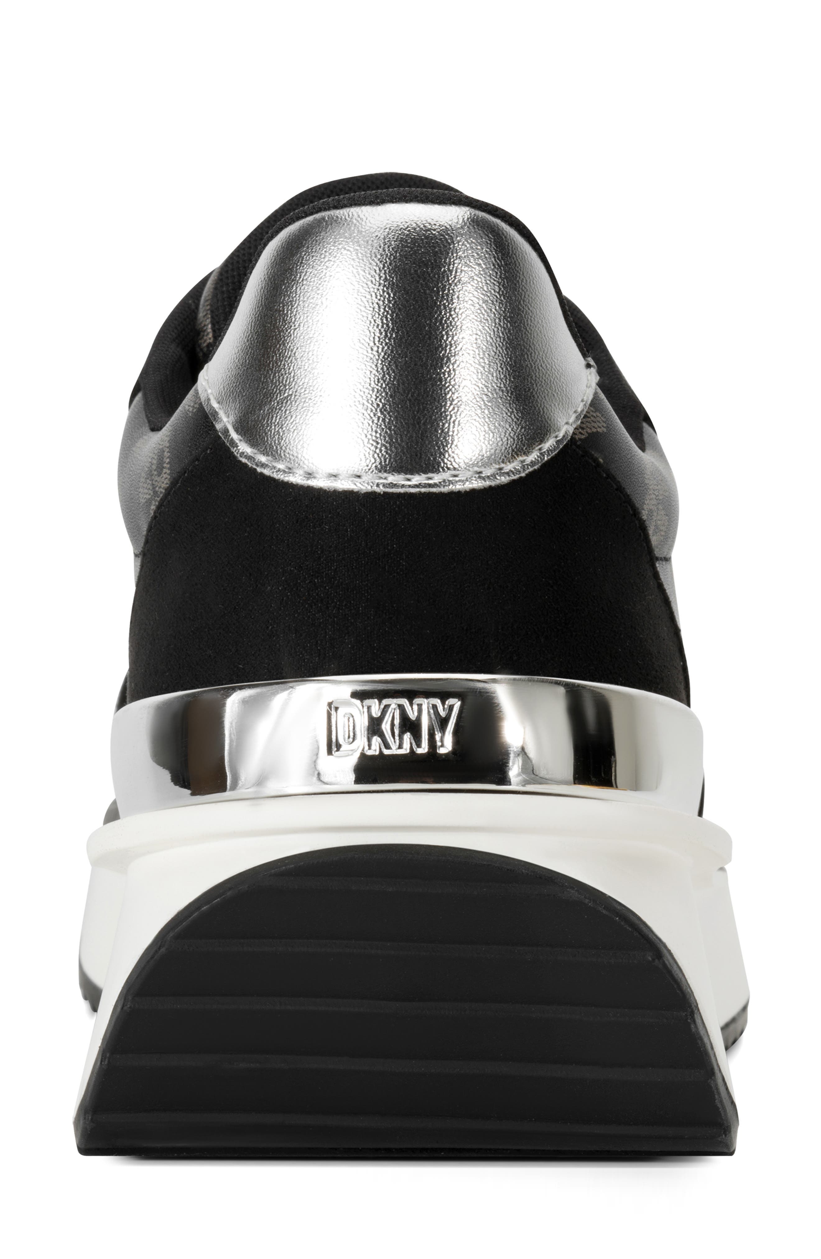 DKNY Aranae Sneaker, Alternate, color, Black/ Nickel