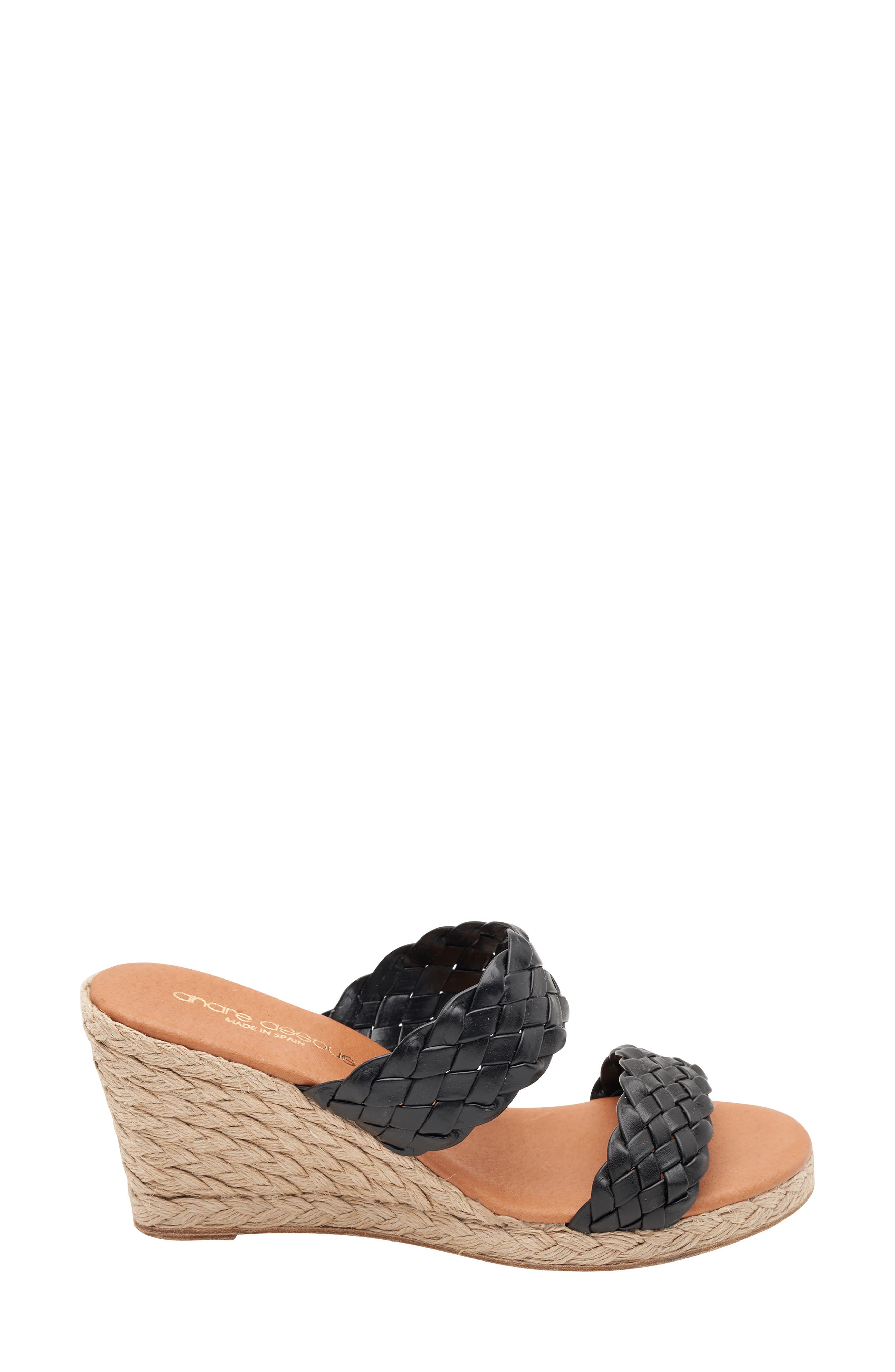 André Assous Aria Espadrille Wedge Sandal, Alternate, color, 