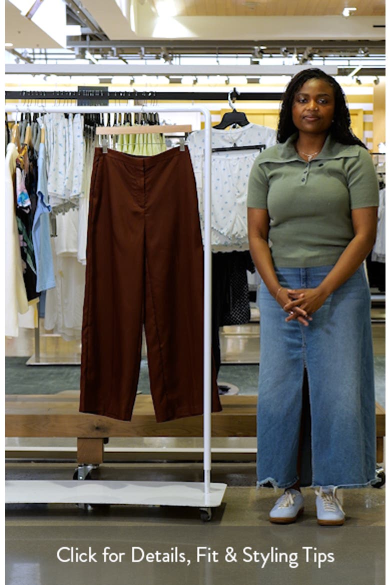 High Waist Wide Leg Pants video