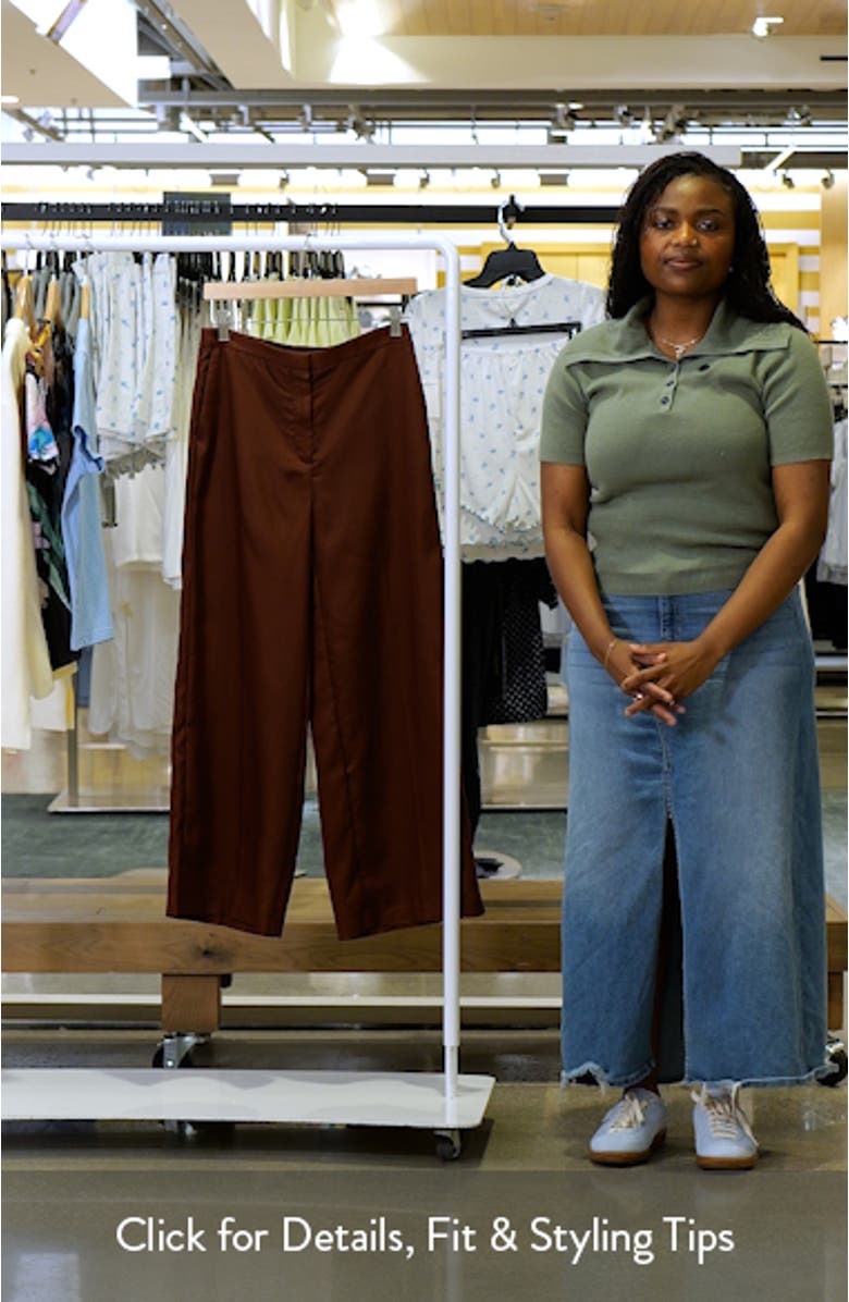 High Waist Wide Leg Pants, sales video thumbnail