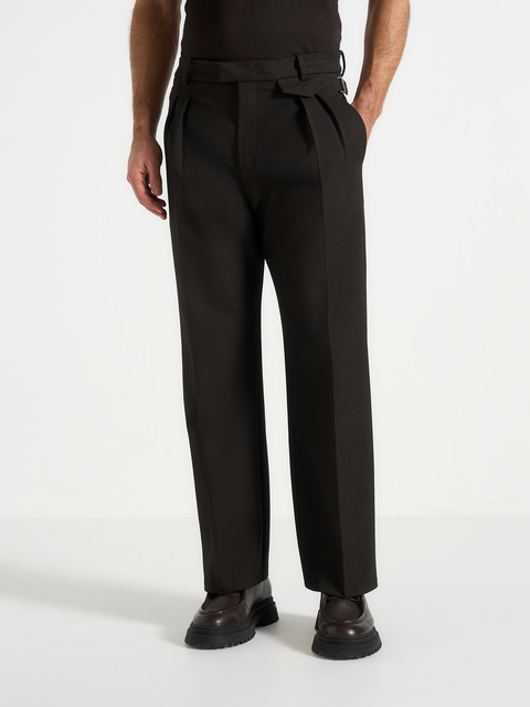 Pierre Fluid Pleat Front Trousers