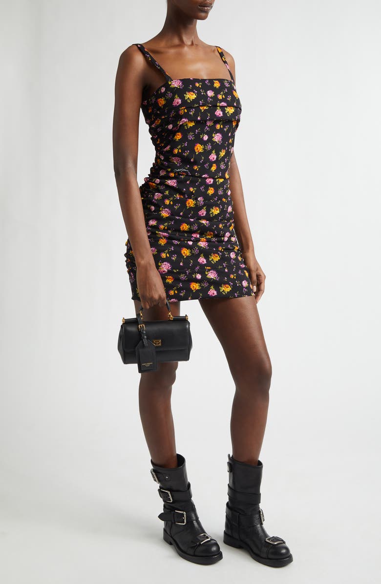 Dolce&Gabbana Mini My Sicily Handbag, Alternate, color, 80999 Nero