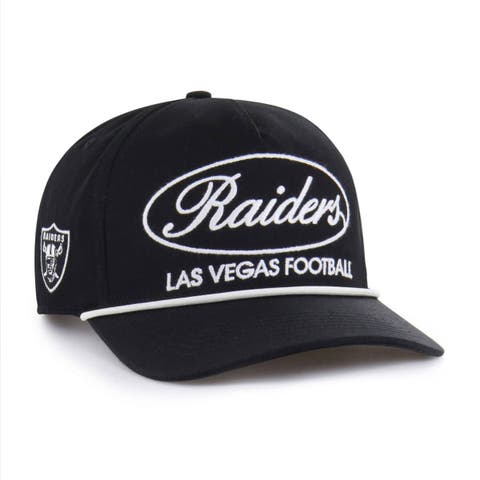 Men's '47 Black Las Vegas Raiders Foundational Hitch Adjustable Hat