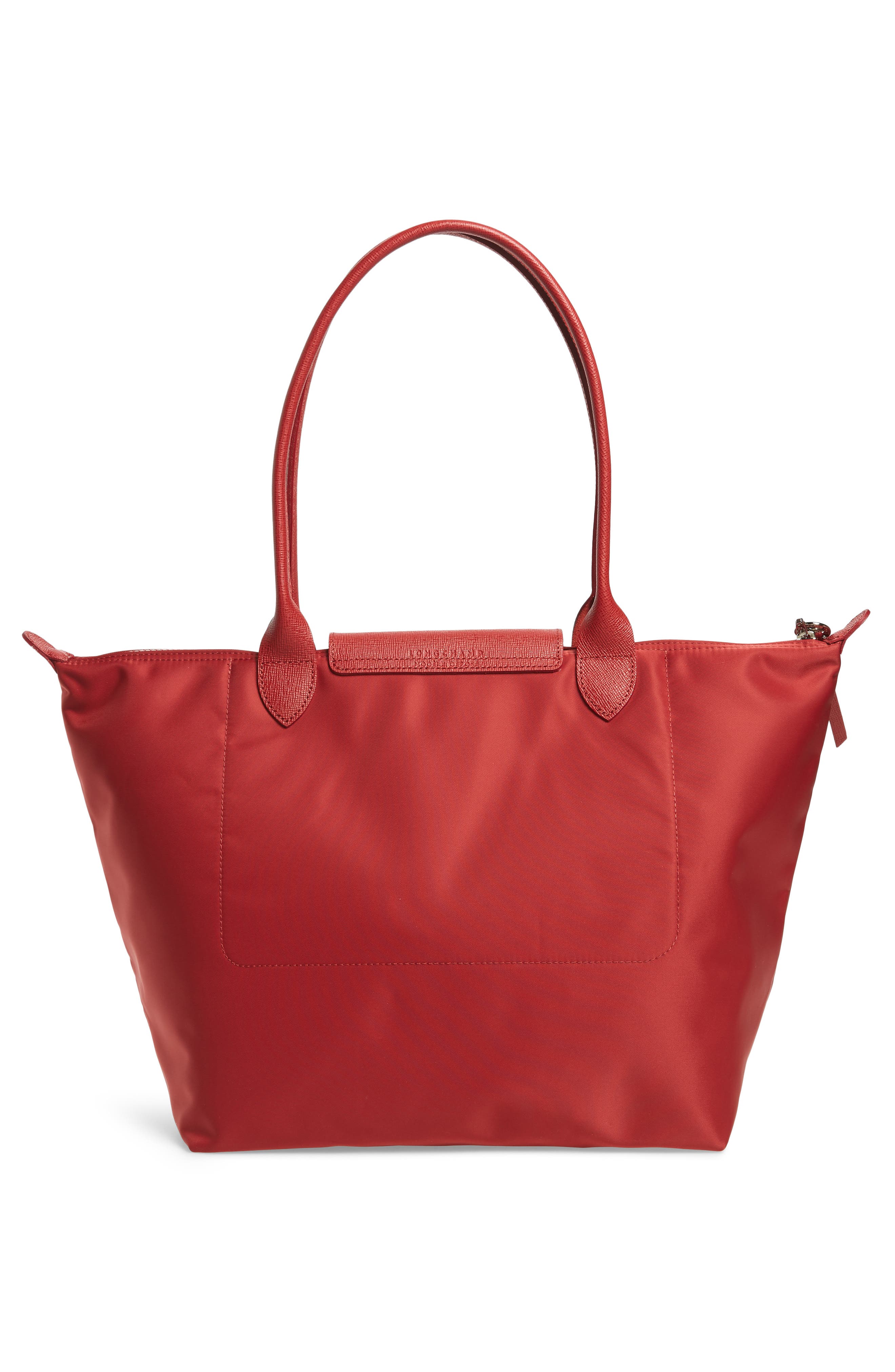'Large Le Pliage Neo' Nylon Tote, Alternate, color, RED