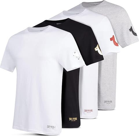 Crew Neck Undershirts 4 Pack
