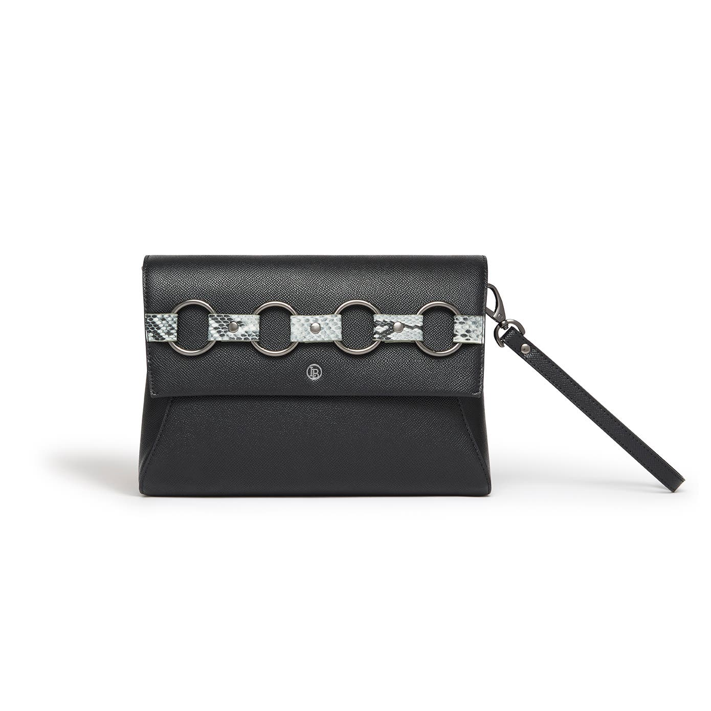 LaBante London Alder Clutch & Cross-Body Bag, Alternate, color, Black