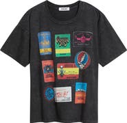 Daydreamer Grateful Dead Backstage Merch Cotton Graphic T-Shirt