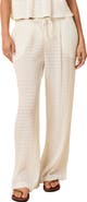 Solid & Striped The Ashling Textured Semisheer Cover-Up Pants
