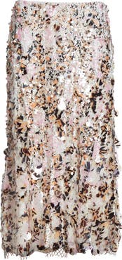 Marni Sequin Embellished Midi Skirt