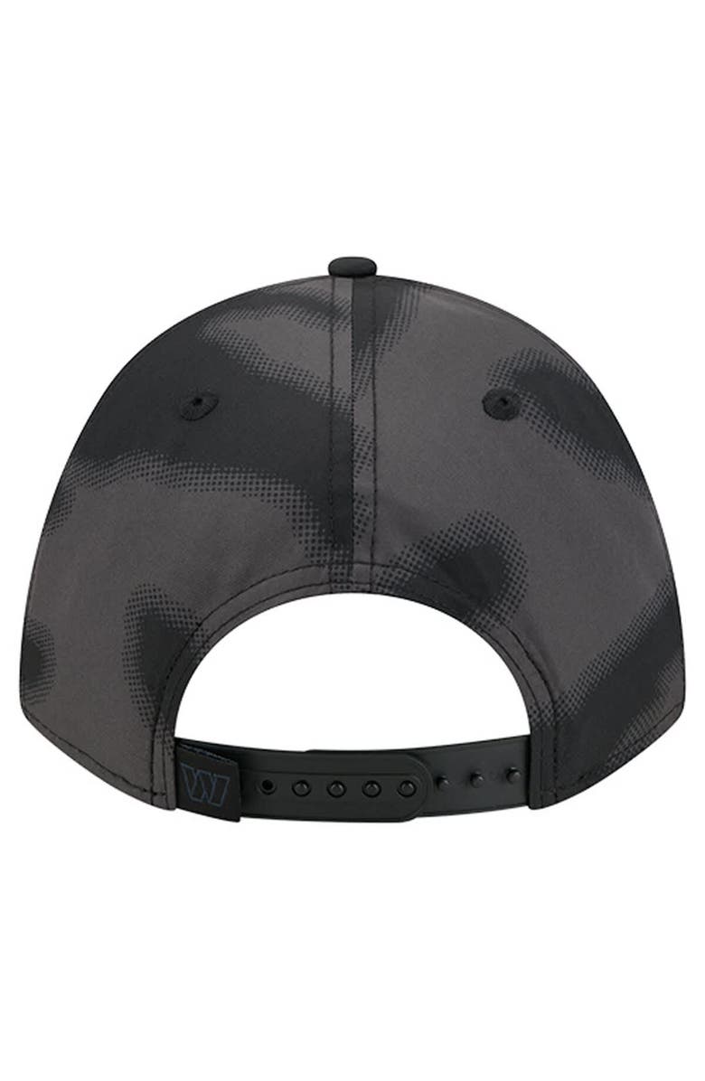 New Era Men's New Era Gray Washington Commanders Halftone Camo 9FORTY Hat, Alternate, color, Gray
