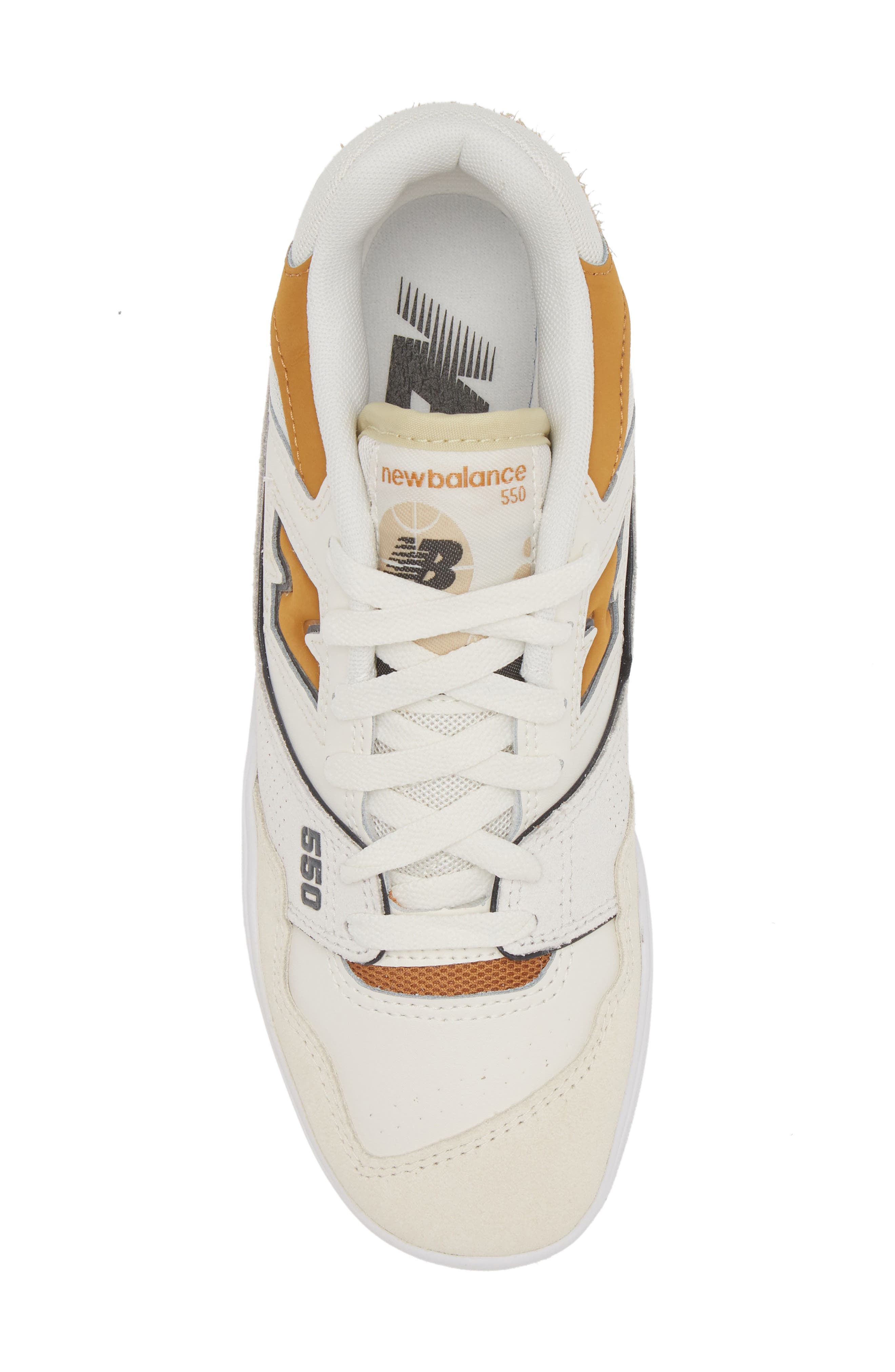 New Balance 550 Basketball Sneaker, Alternate, color, Sea Salt/ Tobacco