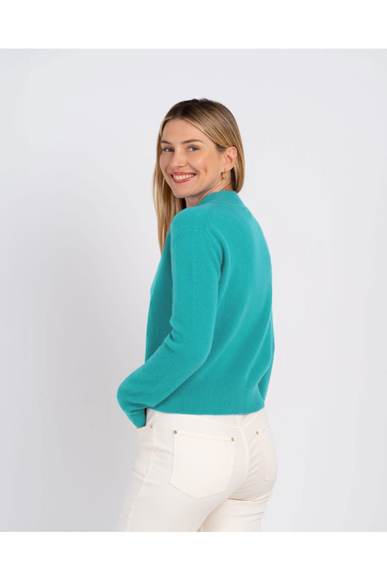 Tina Merino Sweater, Alternate, color, Aquamarine
