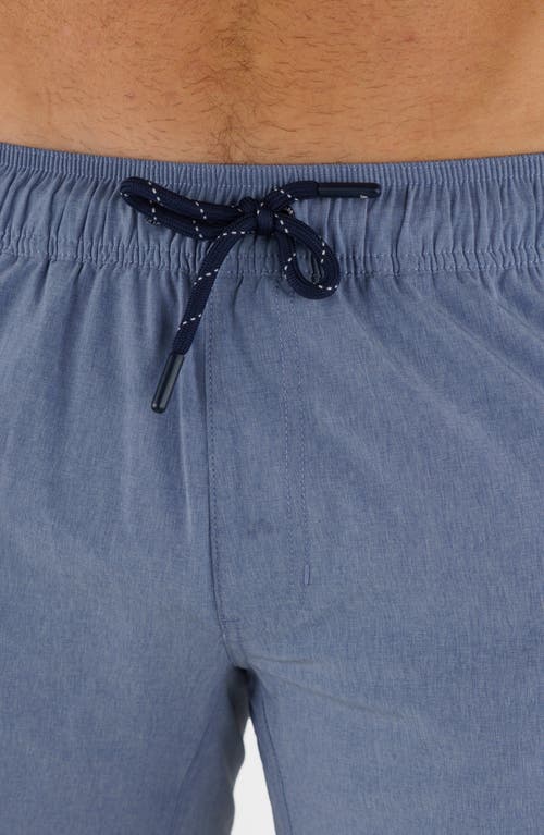 Tailor Vintage Hybrid 4-way Stretch Swim Shorts In Blue