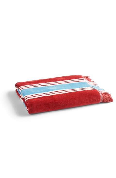 College Stripe Hammam Inspired Beach Towels