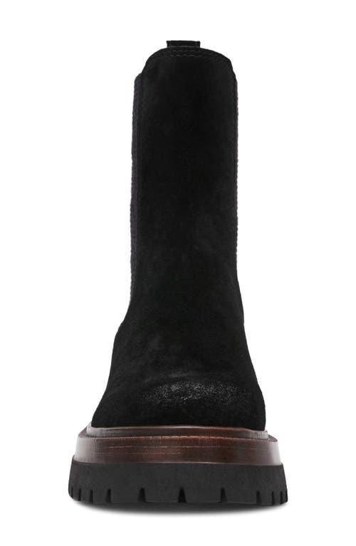 Steve Madden Blitzen Platform Chelsea Boot In Black