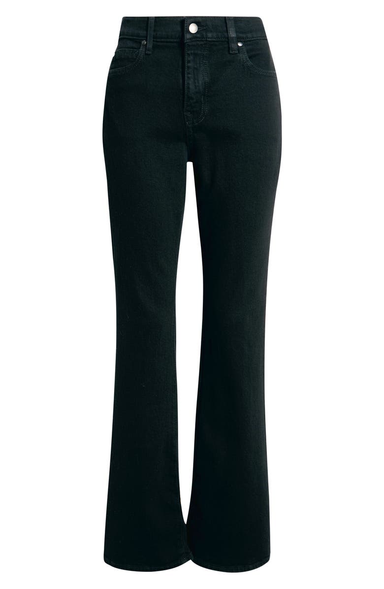 Treasure & Bond High Rise Flare Jeans, Alternate, color, Black Rinse
