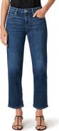 PAIGE Mason Mid Rise Ankle Straight Leg Jeans