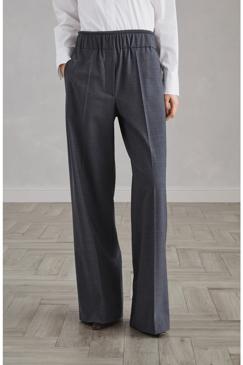 Loose Track trousers, Alternate, color, Lignite Grey