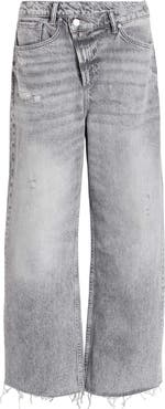 AllSaints Aki Crossover Wide Leg Jeans
