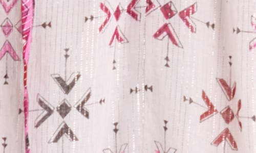 Isabel Marant Étoile Loane Printed Cotton Blend Shift Dress In Pink