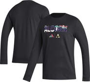 adidas Men's adidas Black Alcorn State Braves Honoring Black Excellence Long Sleeve T-Shirt