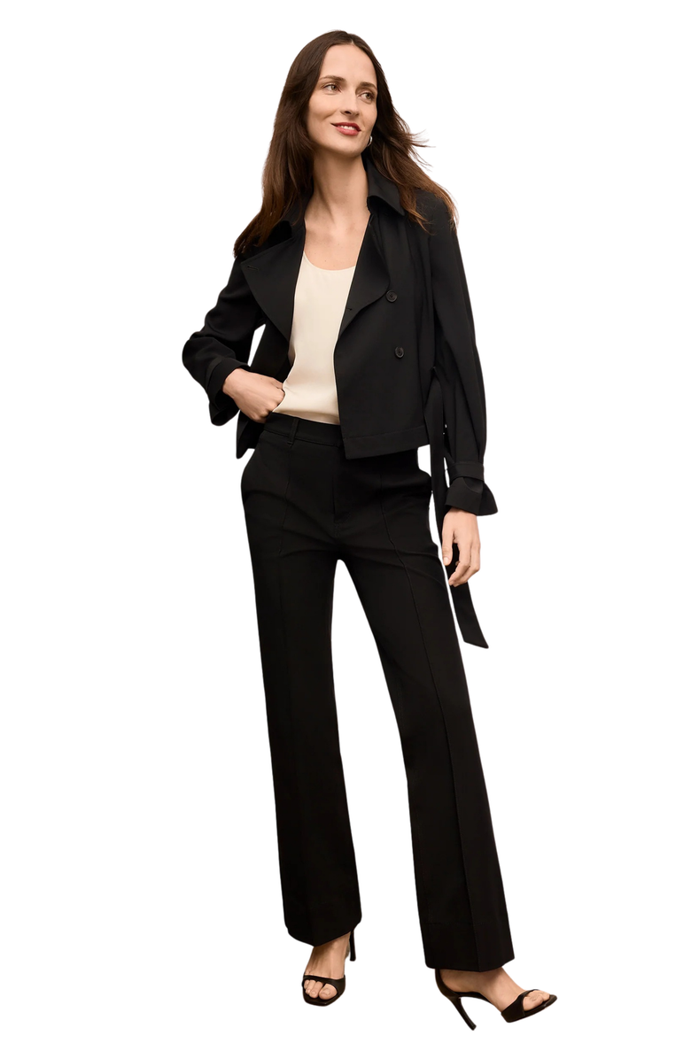 M.M.LaFleur Scotte Air Twill Jacket, Alternate, color, Black