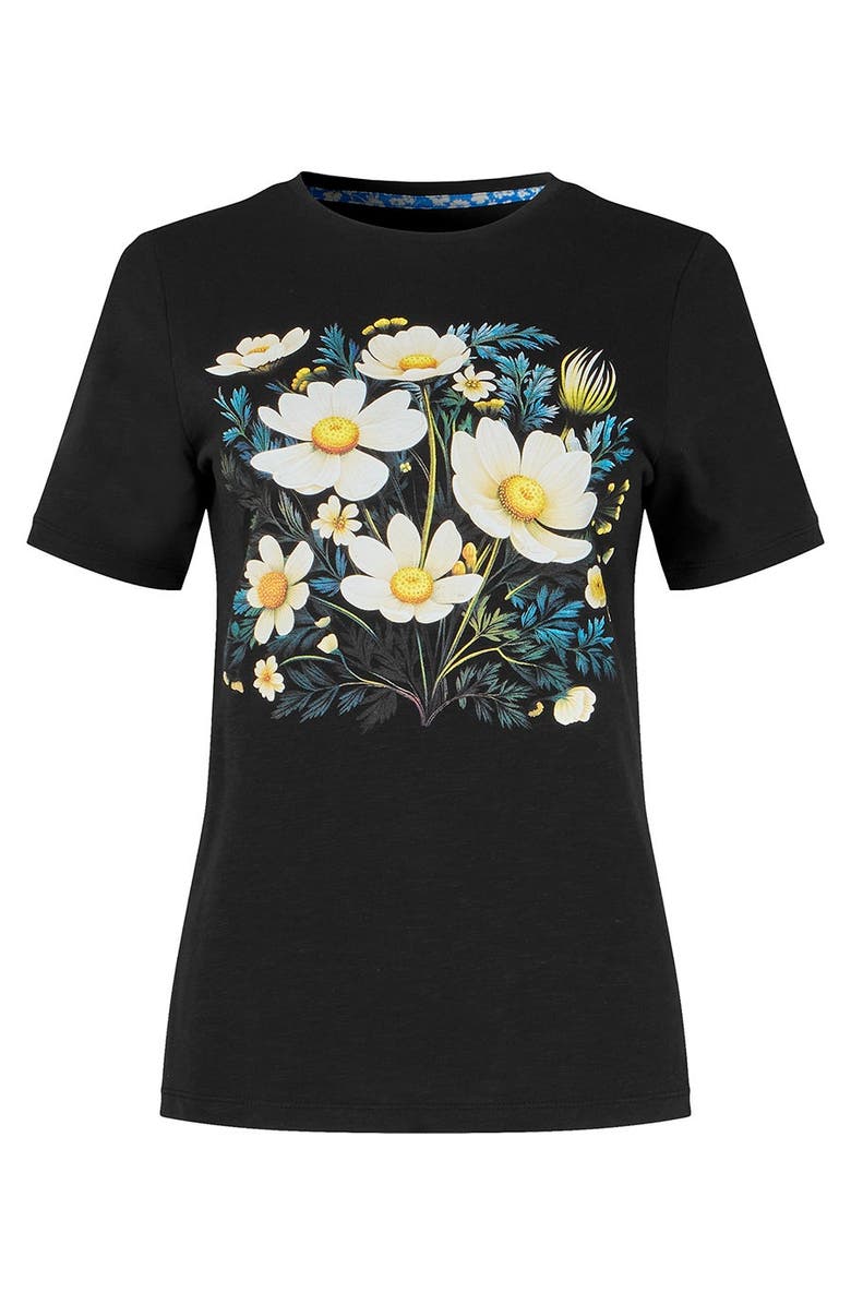 Joe Browns Cotton Slub Graphic Tee, Alternate, color, Fancy Floral