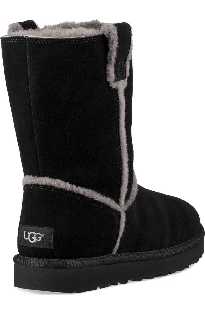 UGG<sup>®</sup> Classic Short Spill Seam Genuine Shearling Boot, Alternate, color,