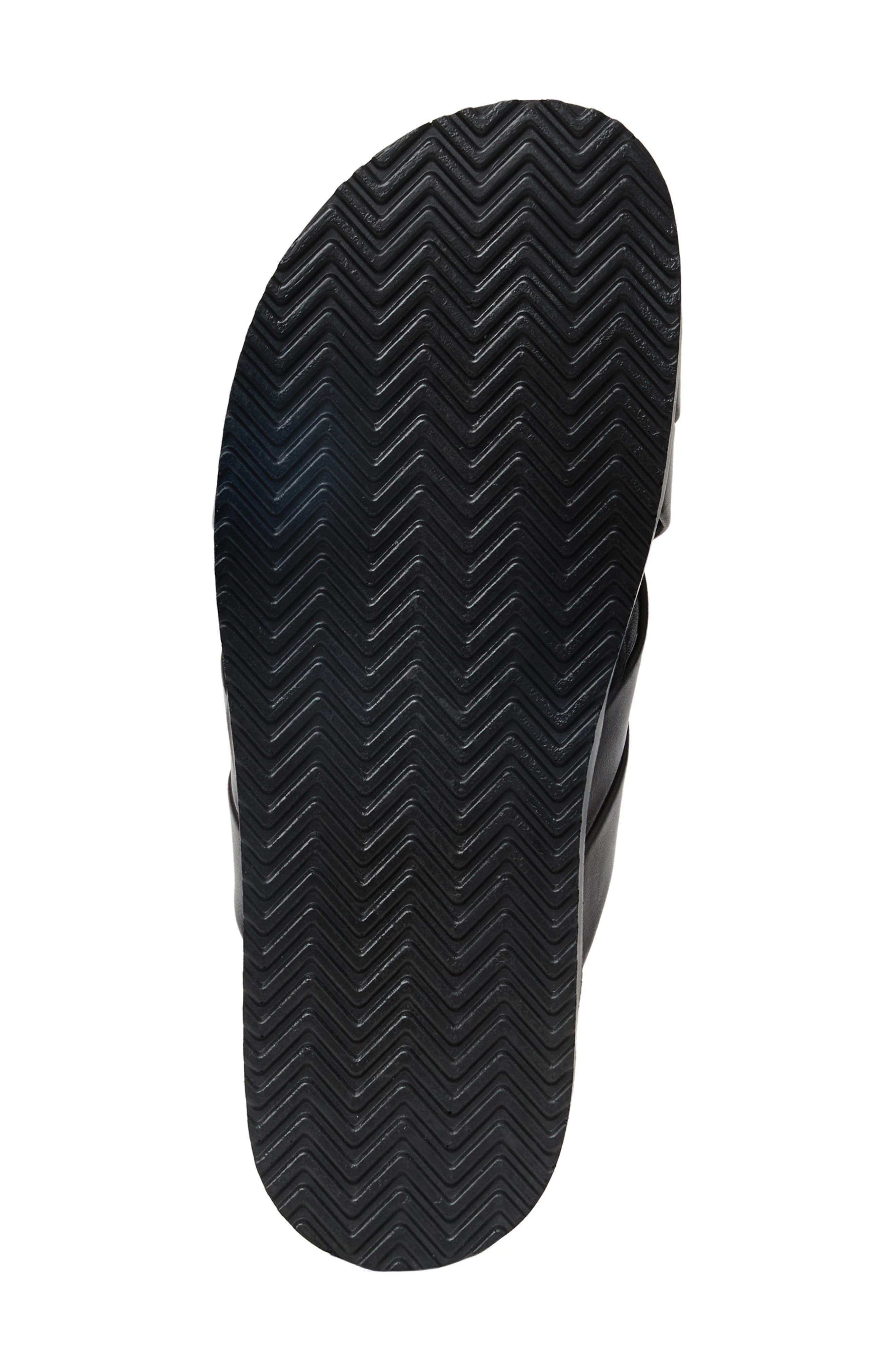 Bandino Slide Sandal, Alternate, color, DARK BROWN CALF