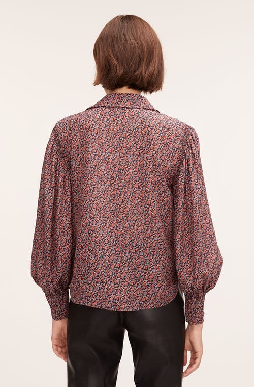 REBECCA TAYLOR REBECCA TAYLOR FLEUR SILK BLOUSE
