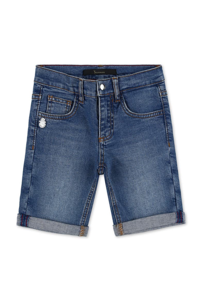Bermuda Double B Boy, Main, color, lightblue