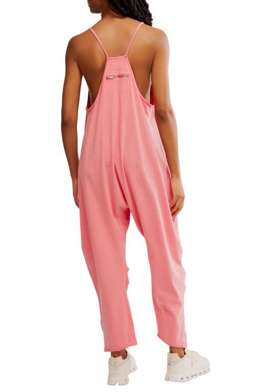 Free People Fp Movement Hot Shot Jumpsuit In Hibiscus