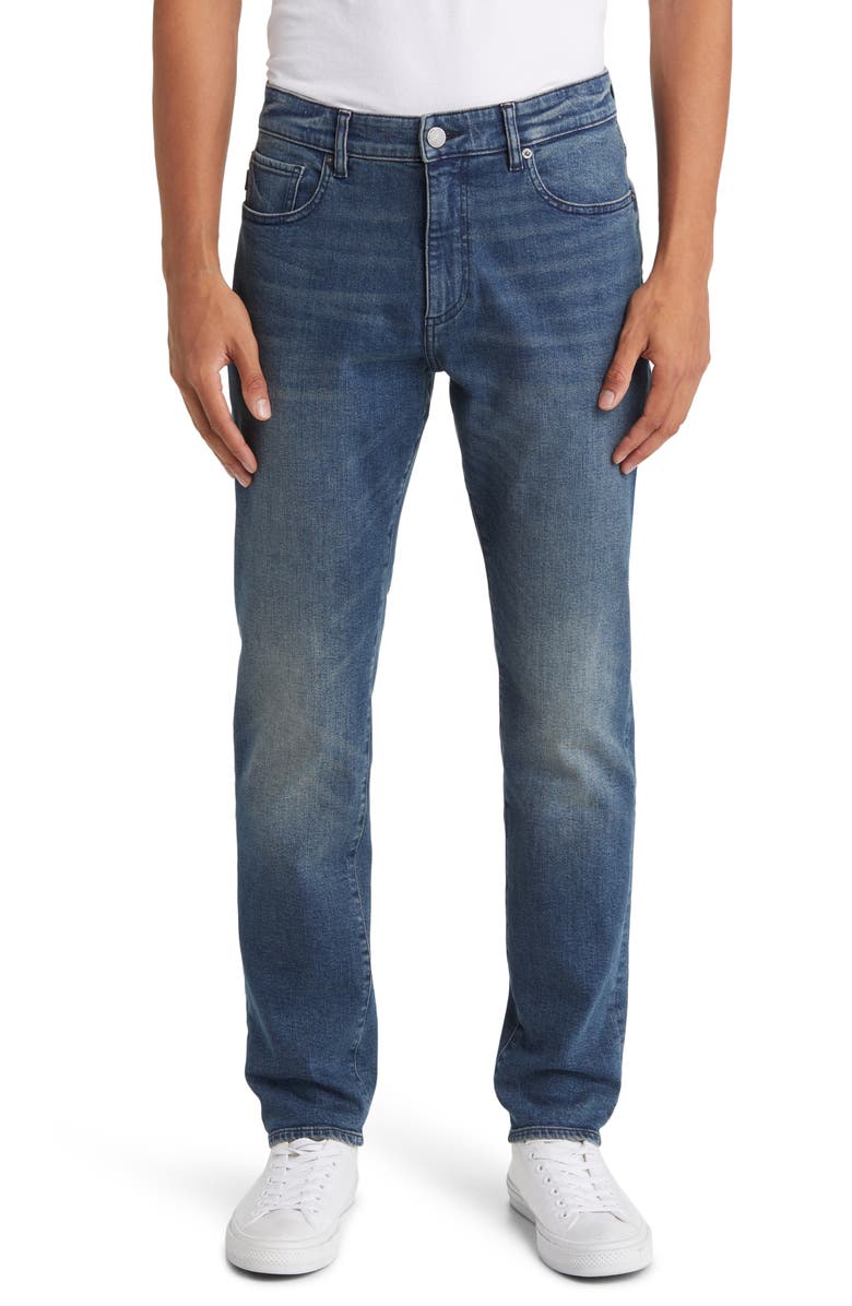 DL1961 Theo Relaxed Tapered Jeans, Main, color, Sunview Performance