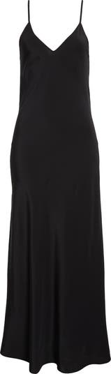 MM6 Maison Margiela Convertible Silk Slipdress | Nordstrom