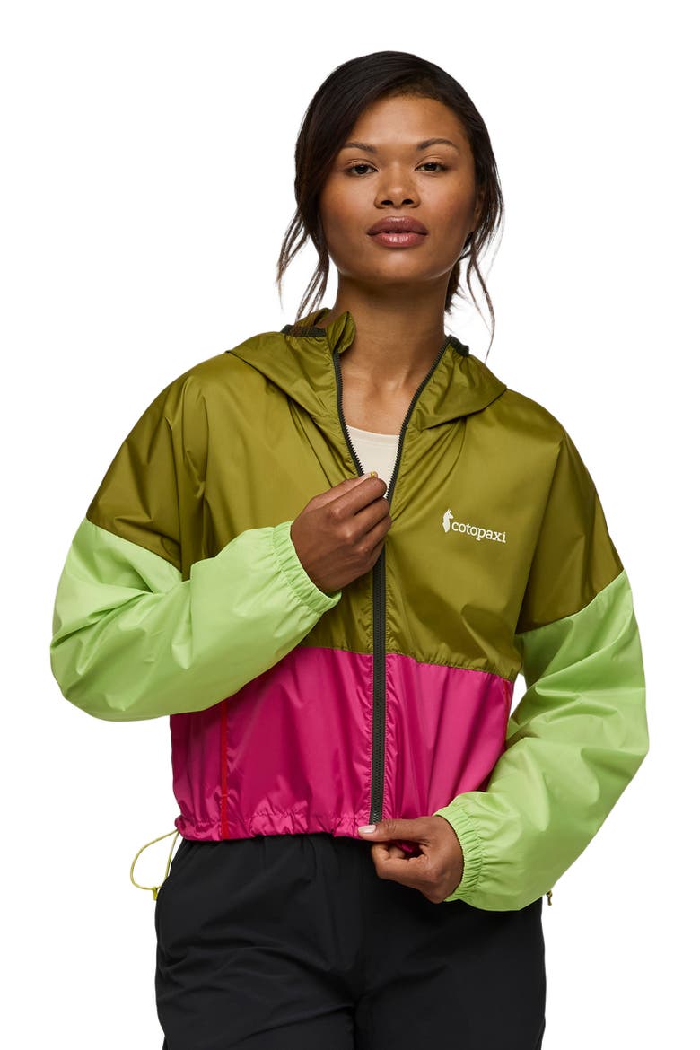 Teca Crop Jacket - Women's, Main, color, Green Juice