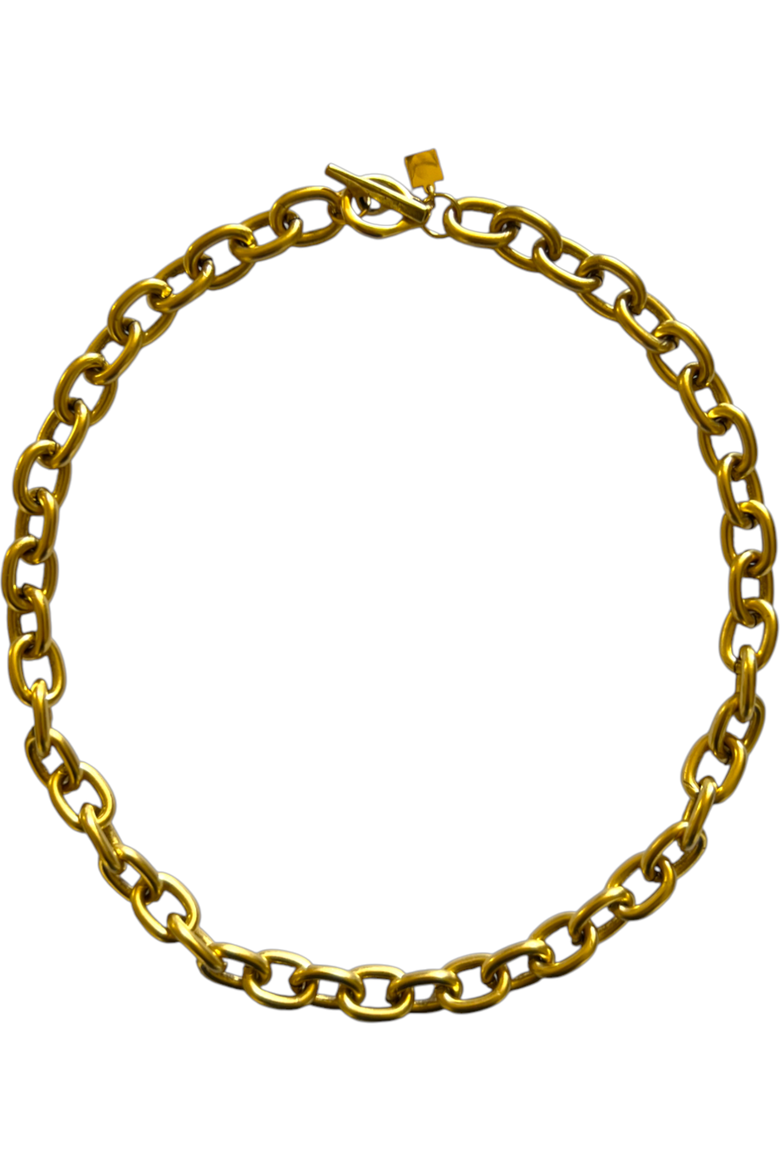 Camilla Necklace, Main, color, Gold