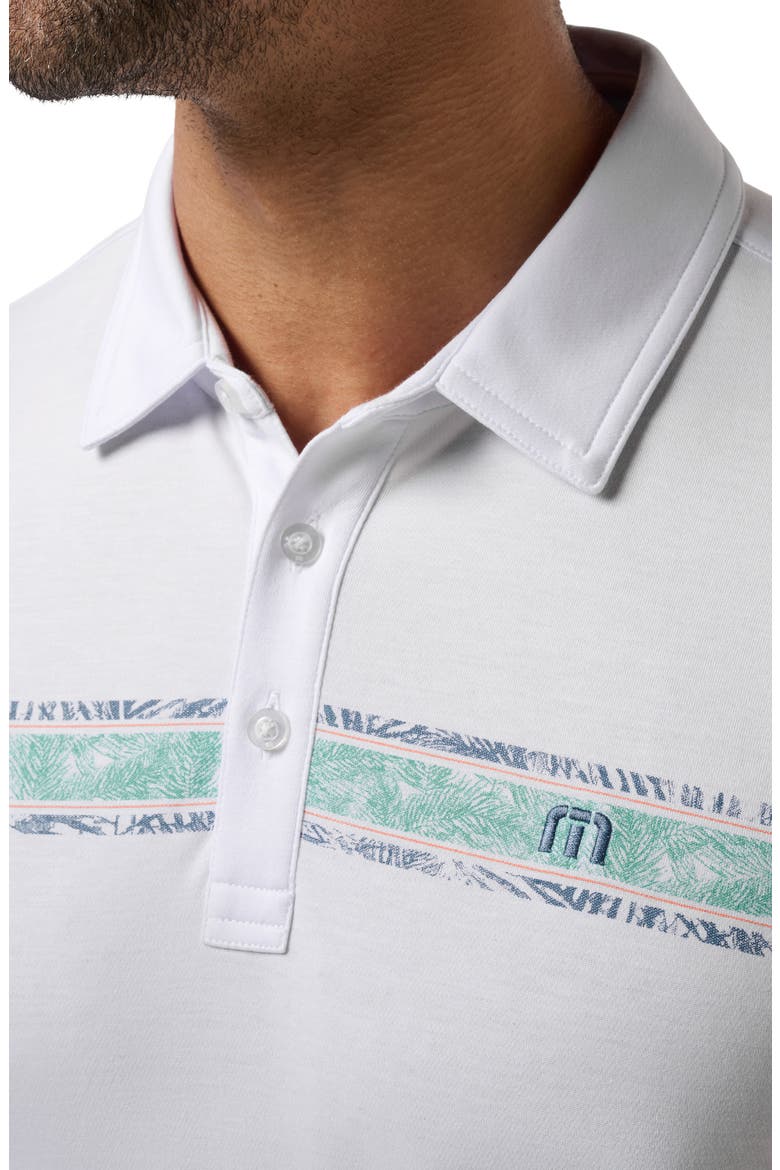 All Day Drift Chest Stripe Polo, Alternate, color, WHITE