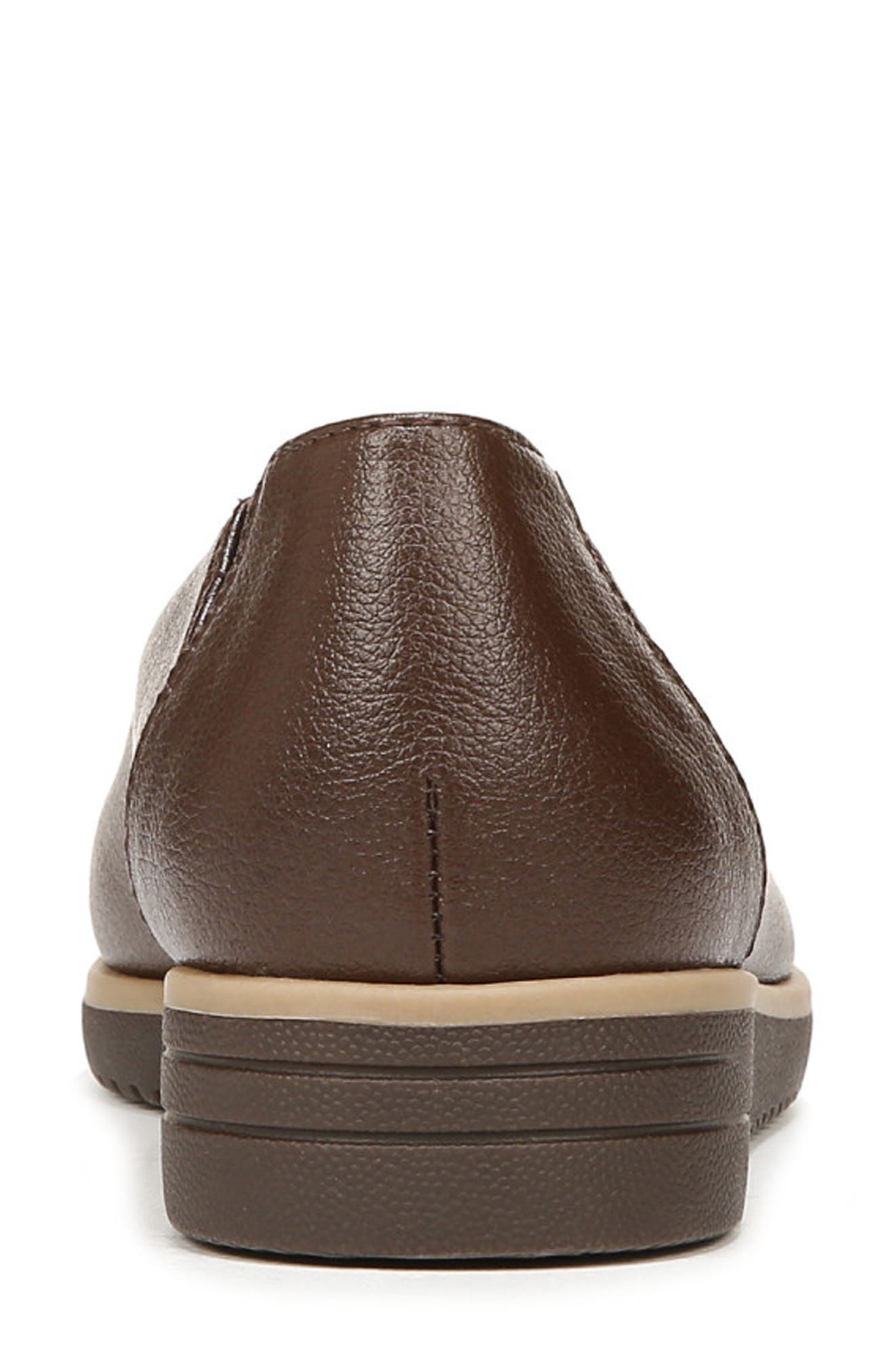 SOUL NATURALIZER Idea Ballet Wedge Slip-On Flat - Wide Width Available, Alternate, color, Coffee Brown