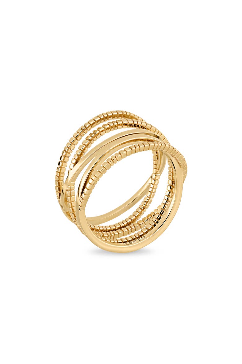 14K Gold Wide Ring (Online Trunk Show), Alternate, color, 14K YELLOW GOLD