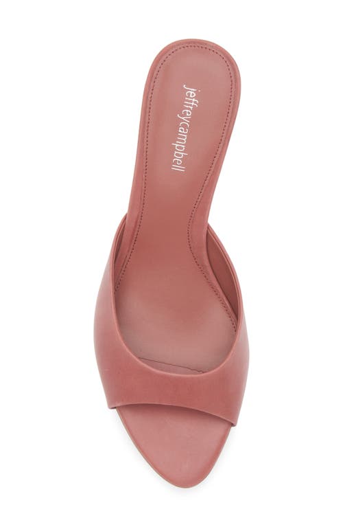 Jeffrey Campbell Spy-kid Slide Sandal In Mauve