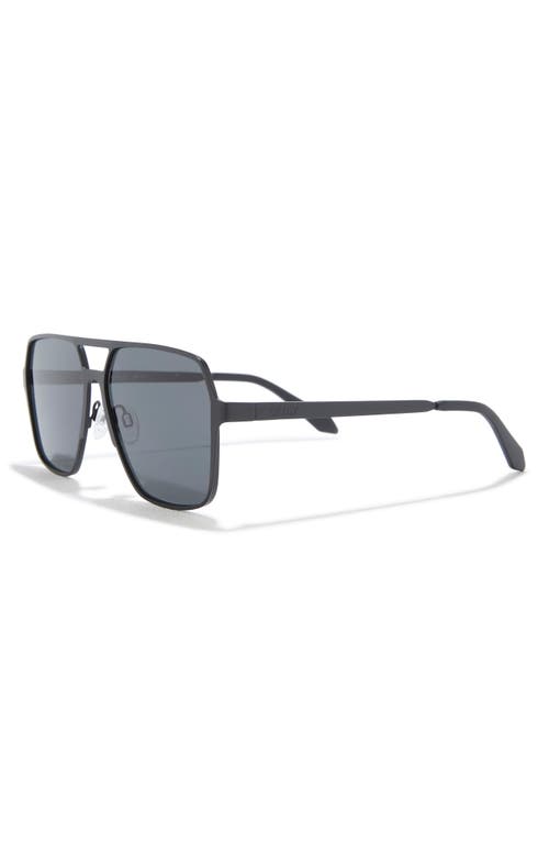 Quay Backstage Pass 50mm Aviator Sunglasses In Gray