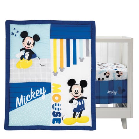 Disney Baby Forever Mickey Mouse 3-Piece Crib Bedding Set