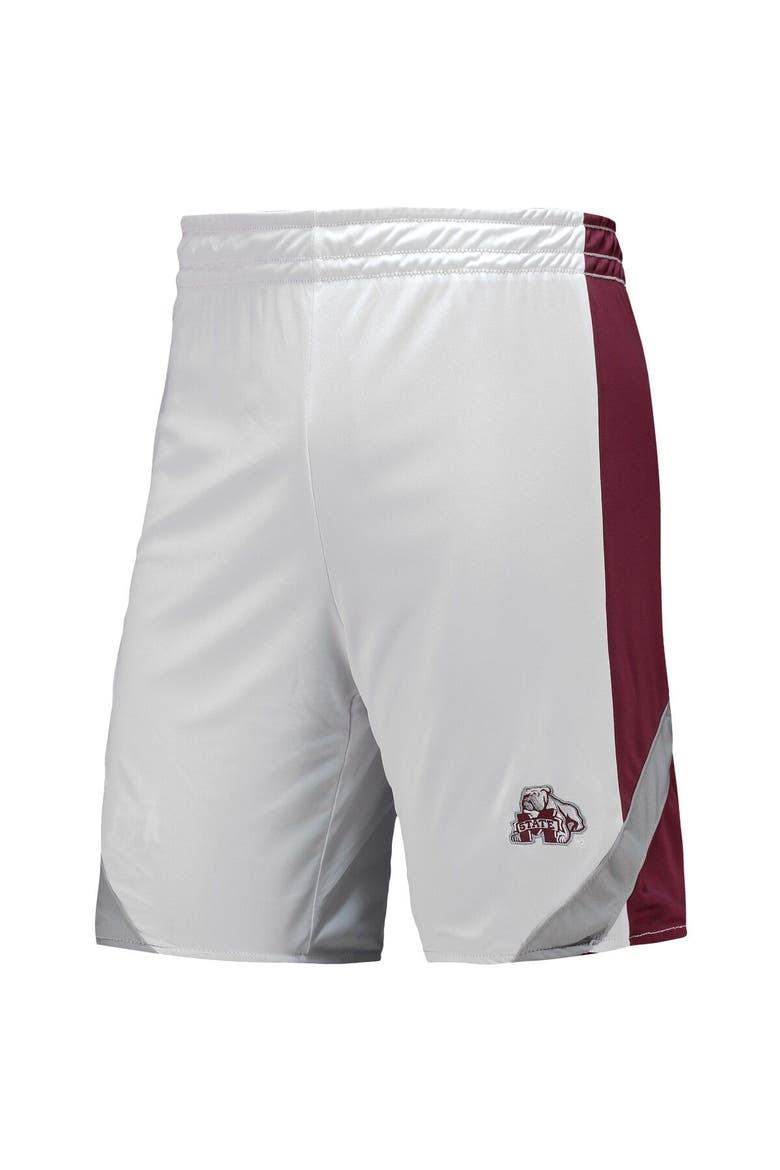 Men's Colosseum Maroon/White Mississippi State Bulldogs Am I Wrong Reversible Shorts, Alternate, color, Maroon