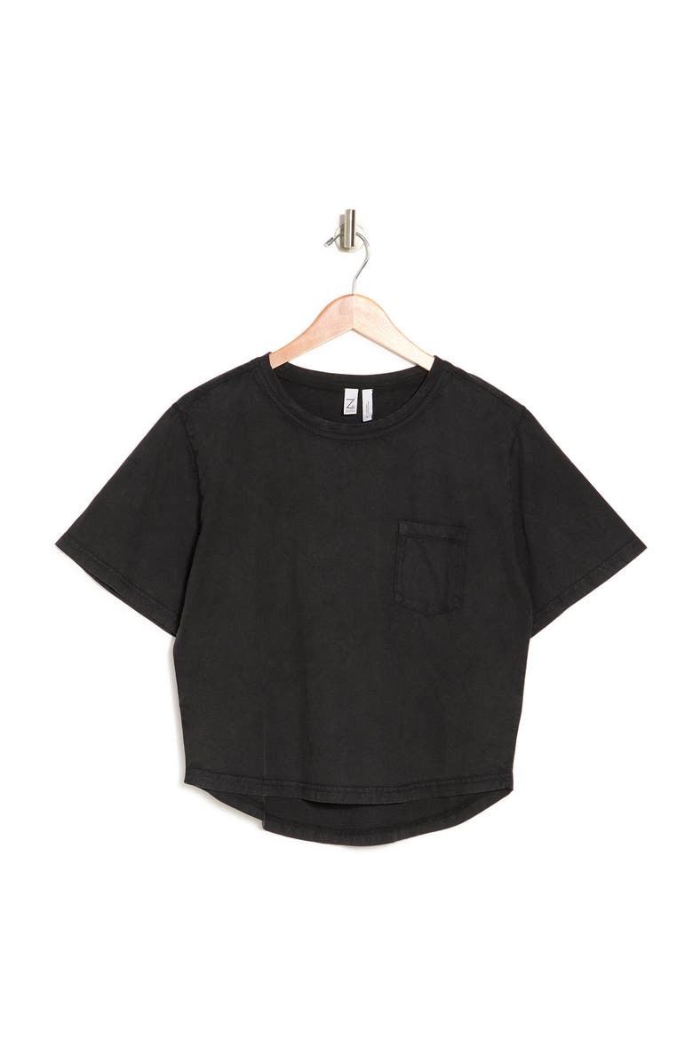 Z by Zella Fade In Washed Short Sleeve Studio Tee, Alternate, color,